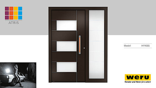 Weru Aluminium Haustüren Atris-life Modell H11085