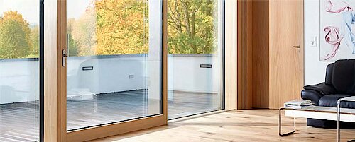Holz-Alu-Fenster müssen nicht nachgestrichen werden