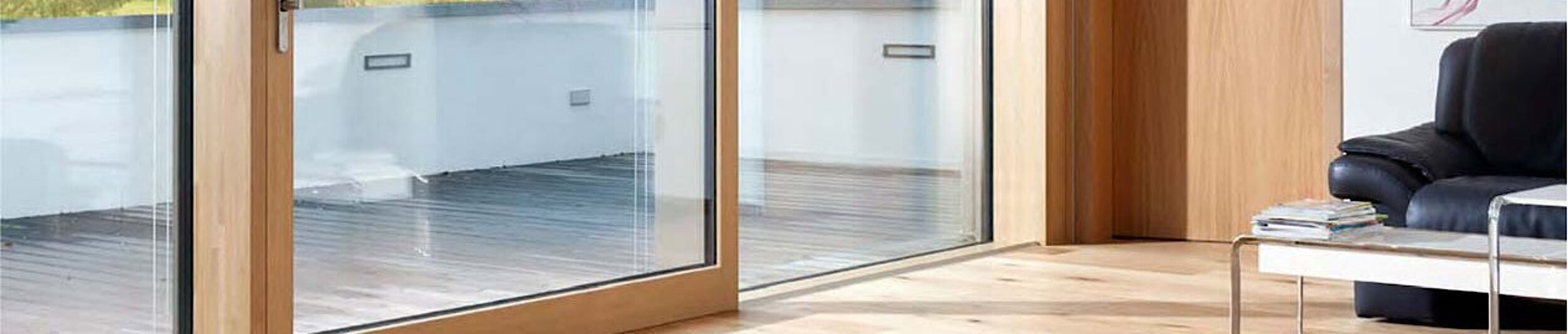Holz-Fenster von Unilux